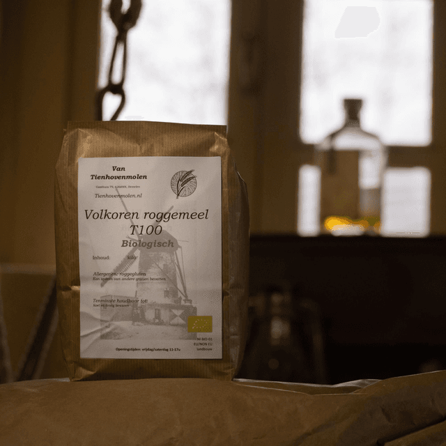 Bio Volkoren roggemeel T100